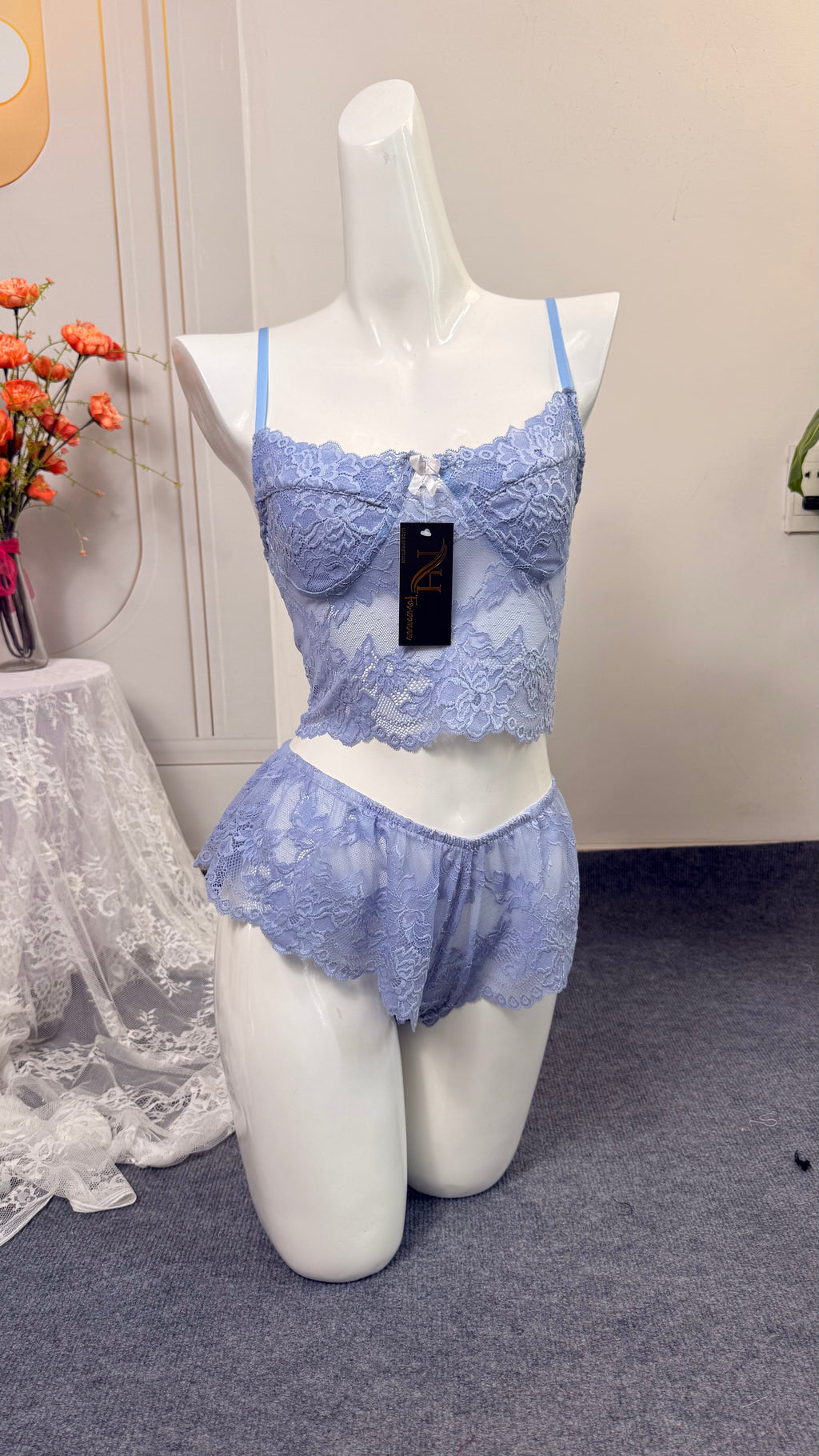 Lingerie LUNA Lace Set(code07) from silk NH